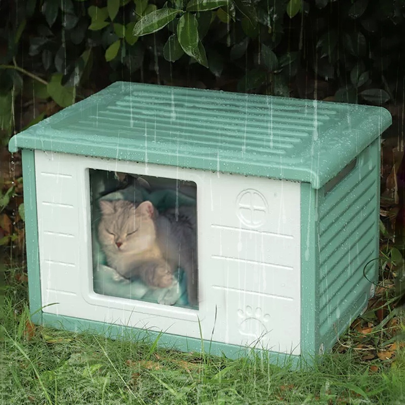 실외고양이집 길고양이 하우스 길냥이집 따뜻한 실외 겨울용 하우스