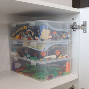 블럭 정리함 높은형 10cm 실사용 후기 | 효과 있을까? - 상품 이미지 1