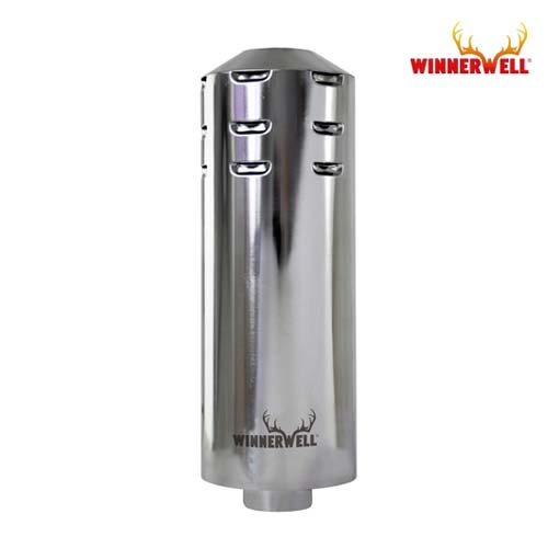 [위너웰] 캠핑용 화목난로 이중 연통 53mm(910357/우드랜더/노매드S 전용)