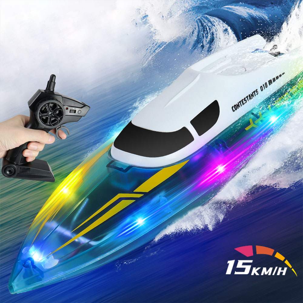 RC 피싱 조종 입문용 장난감 잠수 배 무선 조종 무선 장난감 보트 물놀이 무선 알씨 보트