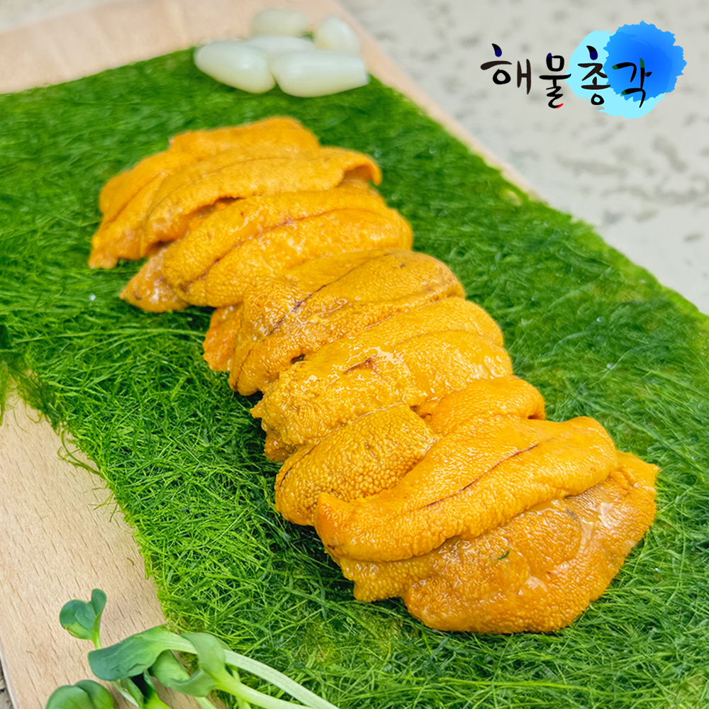우니 성게알 특품 홈마카세 보라성게 페루우니 100g - 상품 이미지