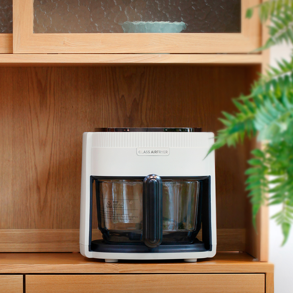 비더셰프 더 글라스 에어프라이어 유리 바스켓 스텐 4.5L