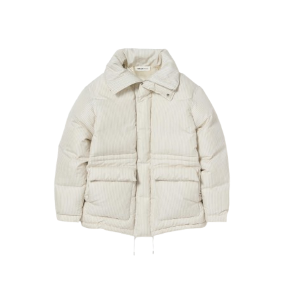 오라리 패딩 STRIPE DOWN JACKET - 메인 이미지