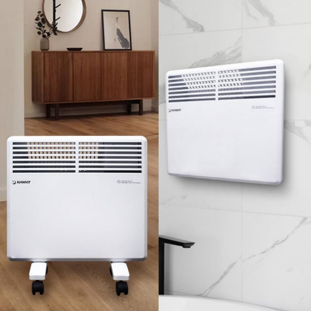 500W 이동식 라디에이터 욕실 벽걸이 라디에이터 사무실 라디에이터 난방 저소음 - 메인 이미지