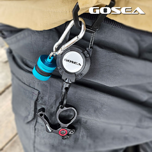 GOSEA 클라이밍 카라비너 와이어 핀온릴 GSF-T02 고탄성 키 체인 줄 - 상세 이미지 5