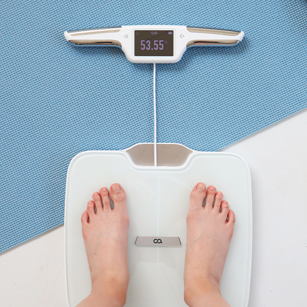 오아 그립인 스마트 바디 체지방 체중계 디지털 체성분 정확한 몸무게 전자 저울 측정기