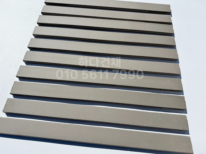 점토타일 롱와이드 그레이 500x40x15T / 하다건재