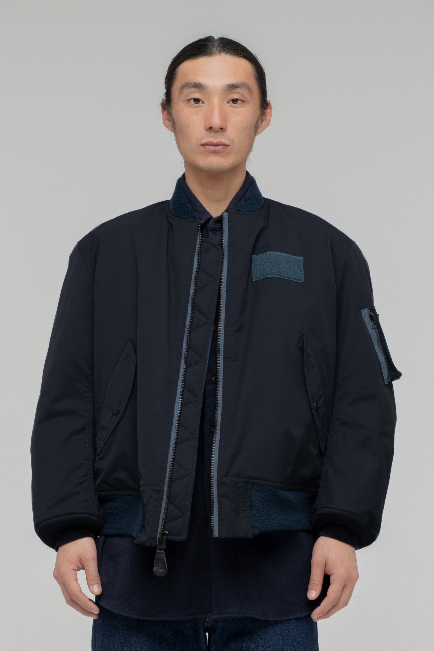 시오타 자켓 MA-1 Flight Jacket (Big Fit) - 상세 이미지 3