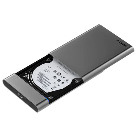 하우퍼 USB 3.0 5Gbps SATAIII 2.5인치 원터치 하드케이스 725U3