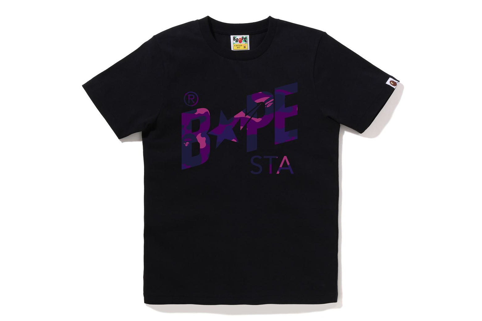 베이프 우먼즈 반팔티 COLOR CAMO BAPE STA LOGO 1K80-210-108 - 상세 이미지 4