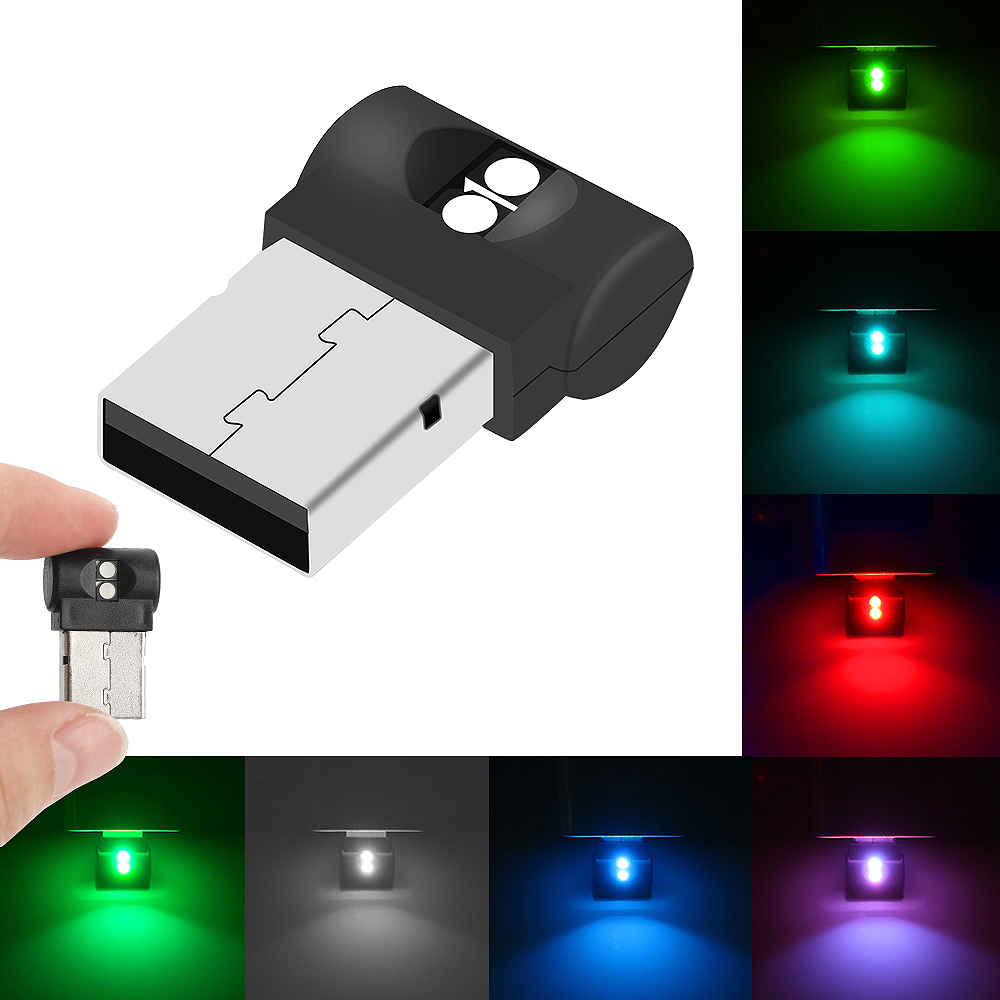 카엘이디 RGB USB 엠비언트 라이트 차량용 무드등 풋등 앰비언트 - 상품 이미지