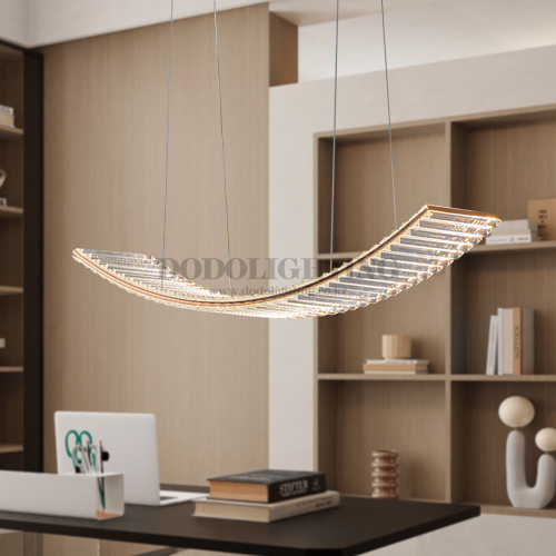 엘라 크리스탈 카페 식탁조명 포인트등 LED 30W 골드 - 상세 이미지 4