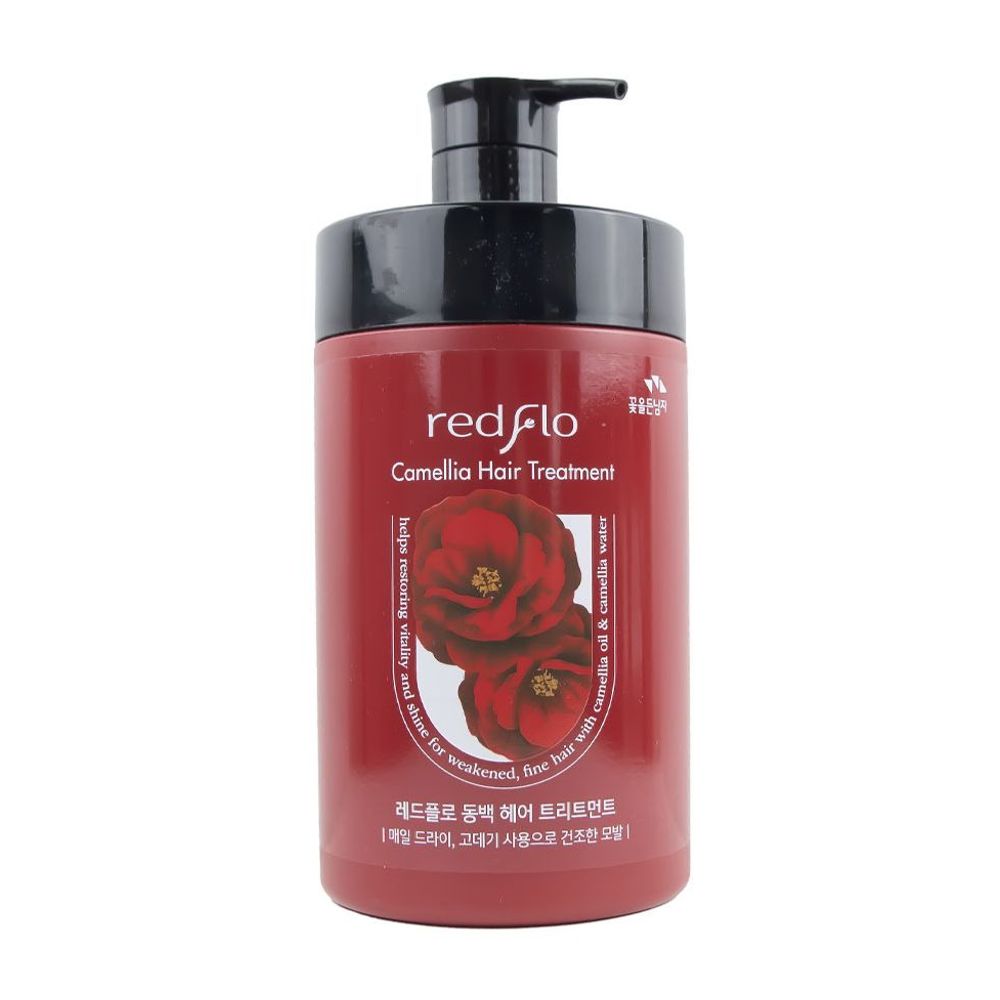 동백 헤어 트리트먼트 보습 효과 레드플로 헤어팩 1000ml 부드러운 사용감 : 매일여기서
