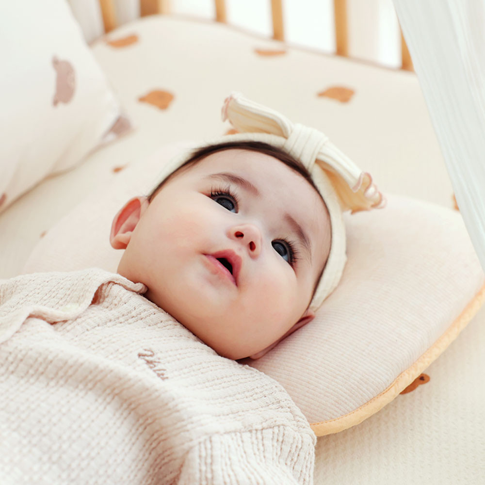 1+1 마롤로뜨 신생아 두상베개 3D 인체공학적 아기 짱구 태열 베개 출산선물 이미지 7
