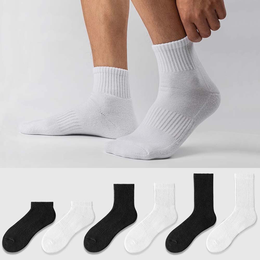 스포츠양말 10켤레 두꺼운 쿠션 무지 양말 운동 헬스 러닝 마라톤 테니스 배드민턴