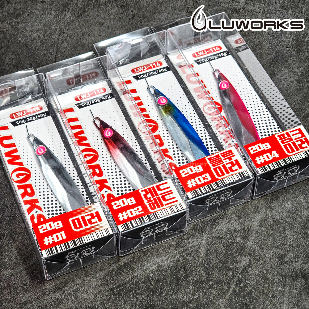 루웍스 LWJ-114 캐스팅 메탈 지그 농어 삼치 우럭 메탈지그 20g - 상세 이미지 4