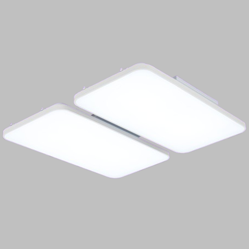 국산LED거실등 LED전등교체 슬림시스템 100W 주광색 - 상품 이미지