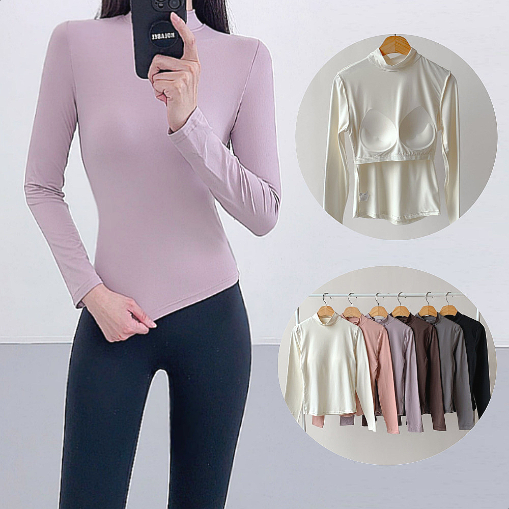 로라벨 레아 여성 골프웨어 골프 이너웨어 티셔츠 골프복 긴팔 빅사이즈 가을 겨울 상의