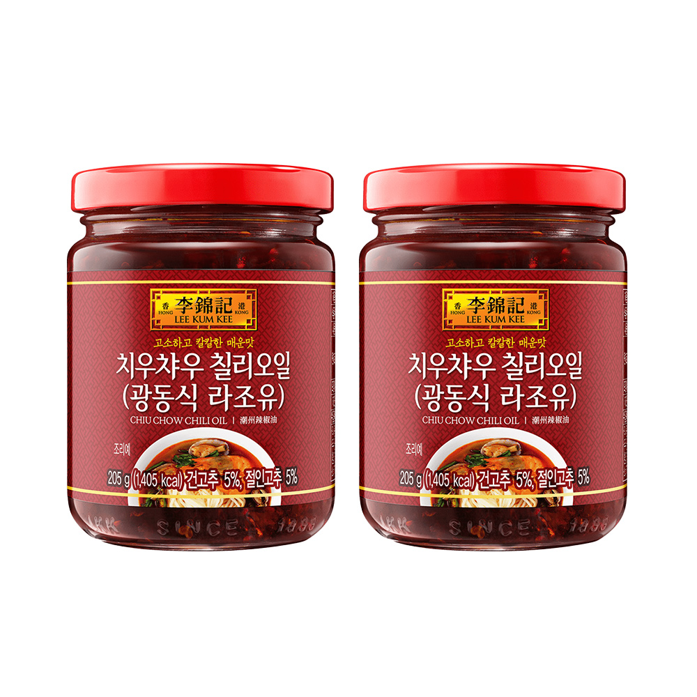 오뚜기 이금기 치우챠우 칠리오일 205g 2개 - 상품 이미지