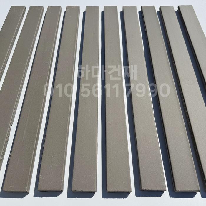 점토타일 롱와이드 그레이 500x40x15T / 하다건재