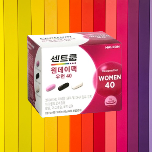 센트룸 원데이팩 우먼40 올인원영양제 30정X1개 - 상세 이미지 2