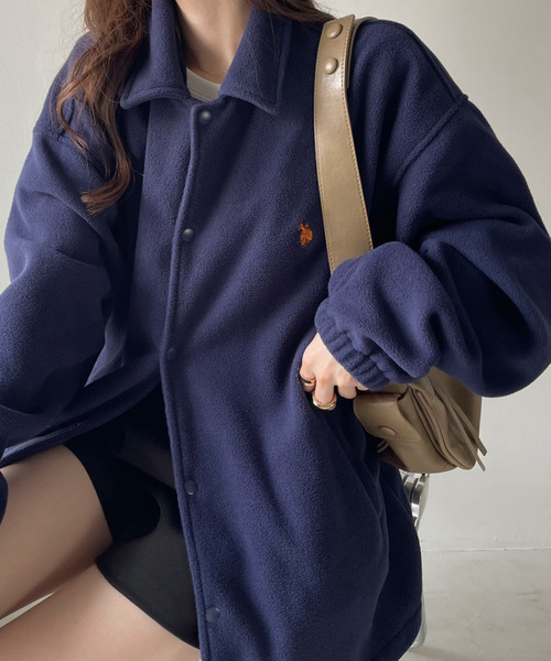 유에스폴로아센 자켓 양털 코치 양털 후리스 남녀공용 85733803 - 상세 이미지 5