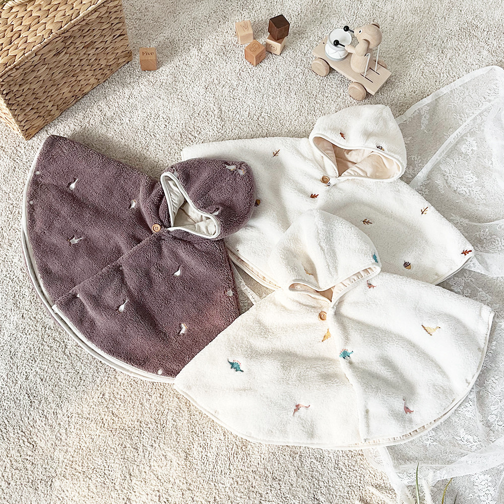 마롤로뜨 아기망토 겸 극세사블랭킷 / 담요 후리스 아기띠워머