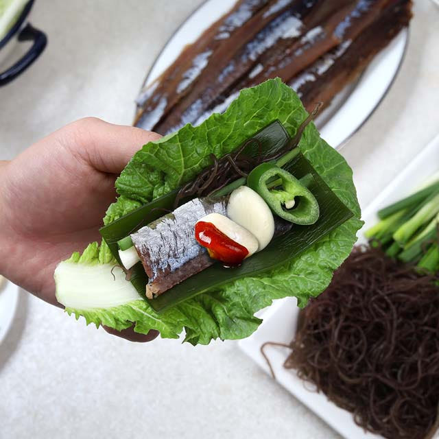 구룡포 해풍건조 손질 과메기 5미