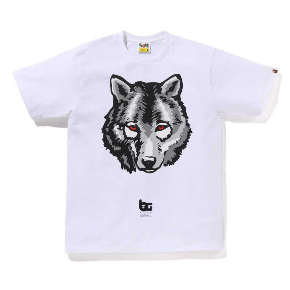 베이프 GALLERY X SNEAKERWOLF 반팔티 1K73-110-925 - 상품 이미지