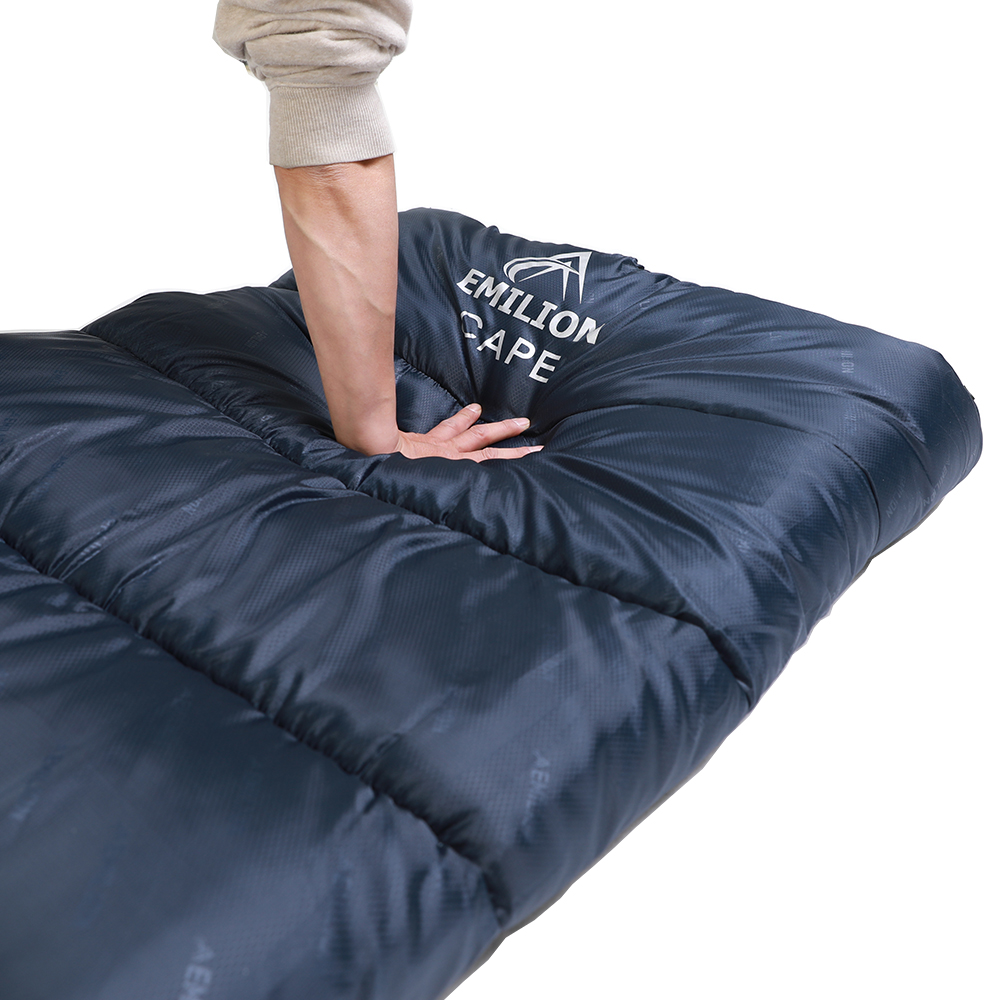 에밀리온 캠핑 침낭 동계 겨울 사계절 침낭 케이프