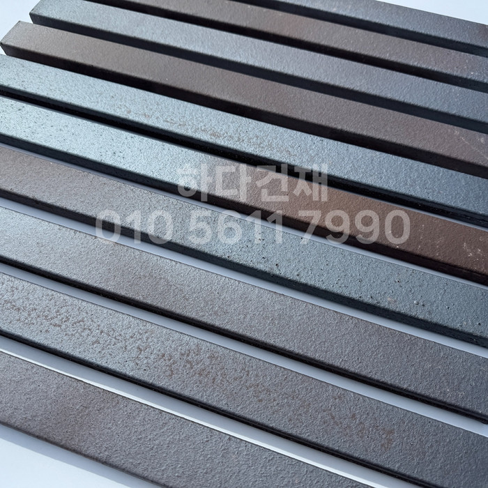 점토타일 롱와이드 메탈브라운 500x40x15T / 하다건재