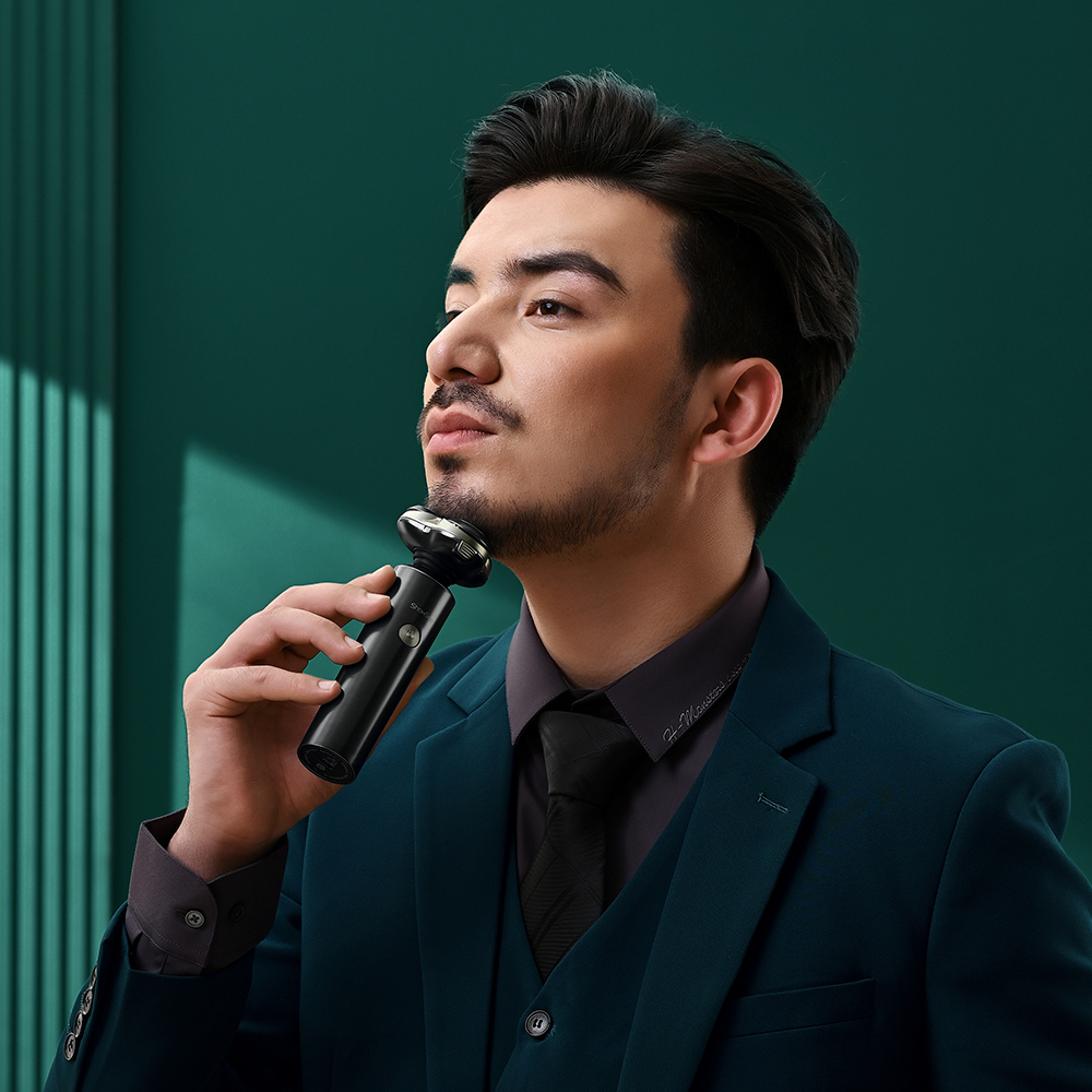 쇼시 ES9 UnKnown 회전식 휴대용 여행용 남성용 저소음 저자극 전동 전기면도기 1개 이미지 7