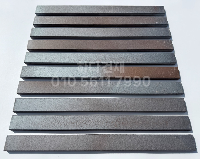 점토타일 롱와이드 메탈브라운 500x40x15T / 하다건재