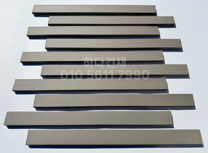 점토타일 롱와이드 그레이 500x40x15T / 하다건재