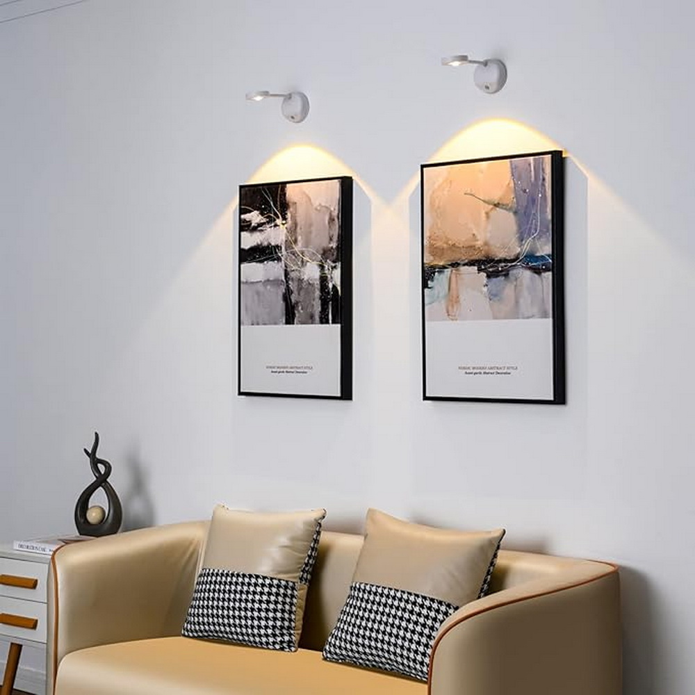 LED 붙이는 간접조명 셀프 거실 액자 무선등 스포트라이트 핀조명 전시 스팟