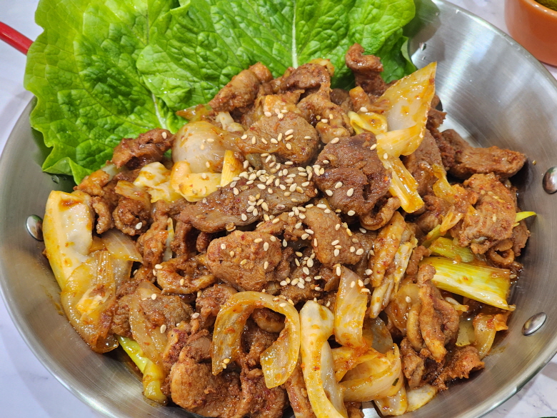 국내산 오리주물럭 양념 간장 - 메인 이미지