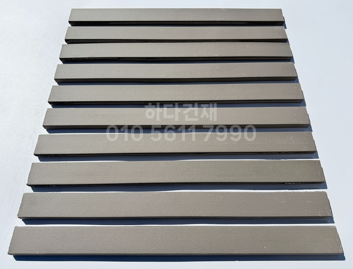 점토타일 롱와이드 그레이 500x40x15T / 하다건재