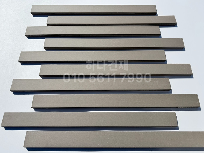 점토타일 롱와이드 그레이 500x40x15T / 하다건재