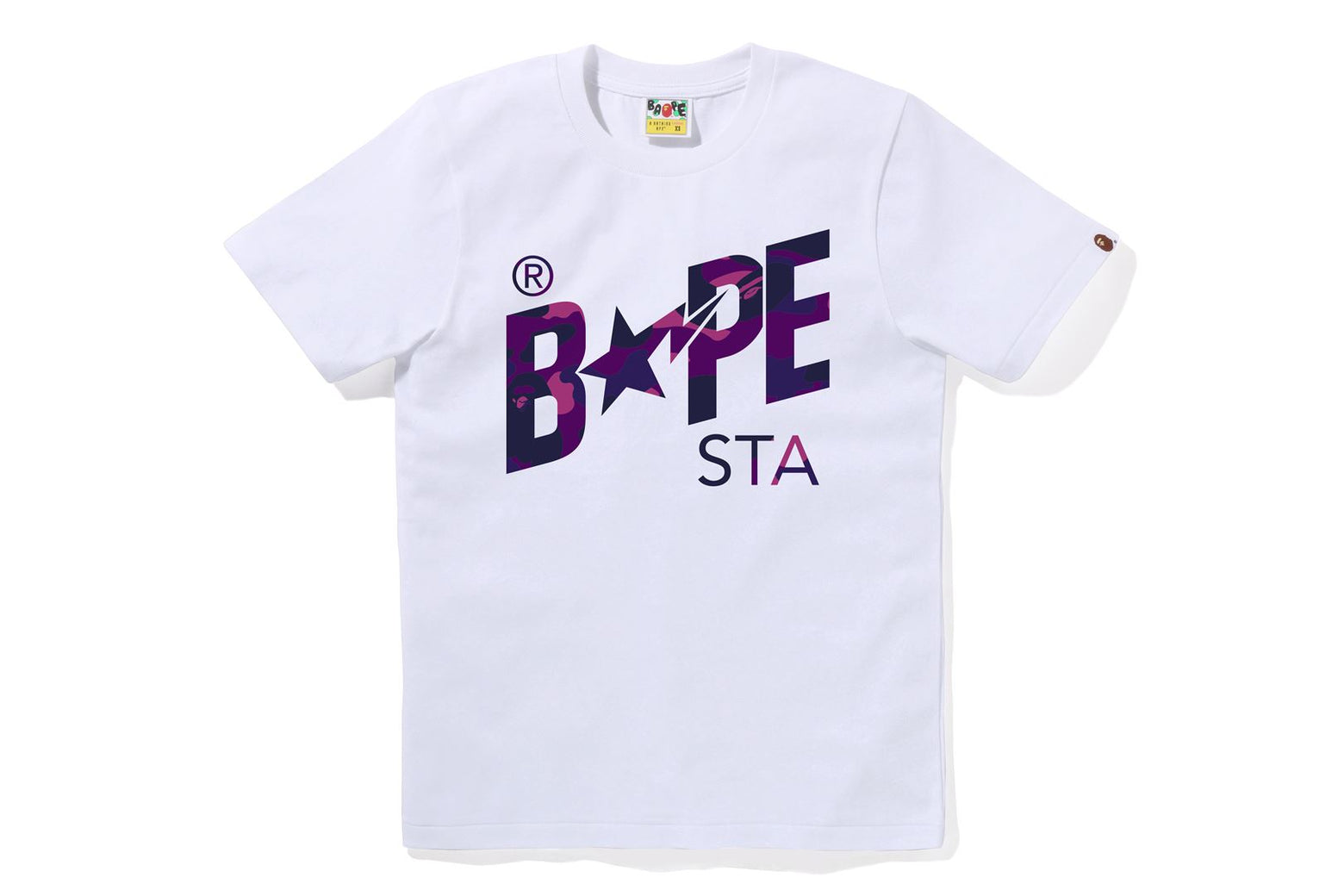 베이프 우먼즈 반팔티 COLOR CAMO BAPE STA LOGO 1K80-210-108 - 상세 이미지 2