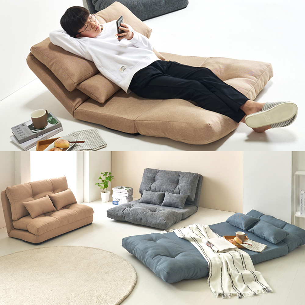 좌식 소파베드 2인 1인 침대 쇼파베드 거실 매트리스