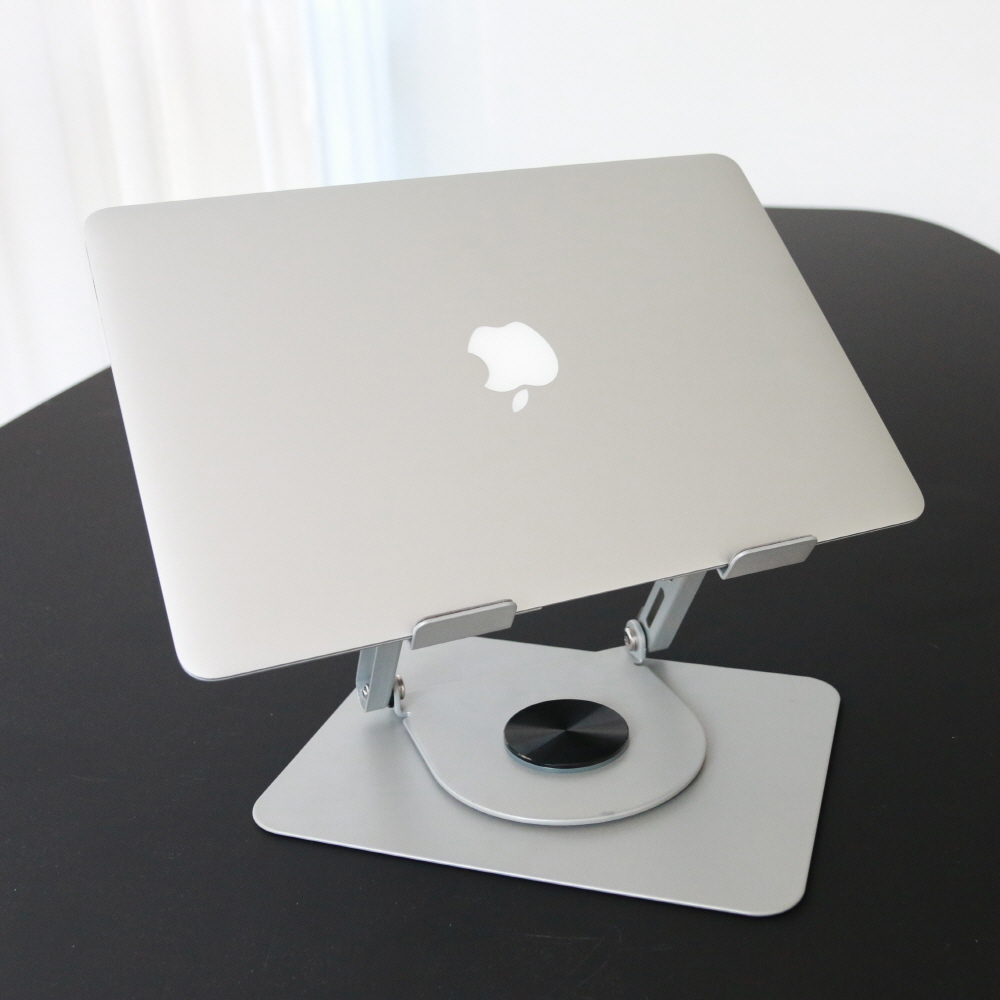 지구봄 회전 노트북 거치대 접이식 맥북 받침대