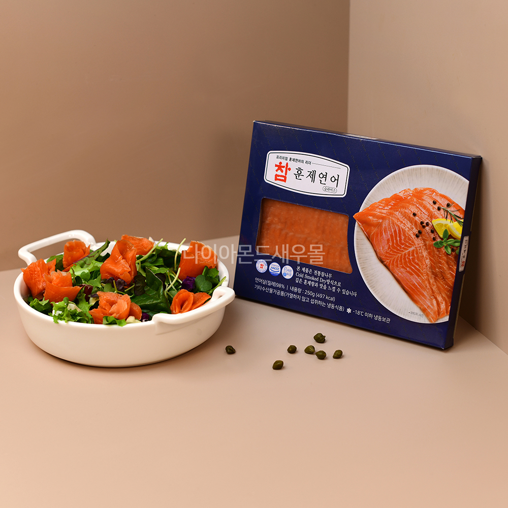 참 훈제연어 슬라이스 250g, 1개 - 메인 이미지