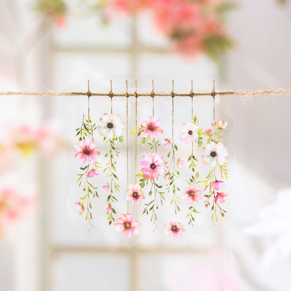 거꾸로 메단 식물 조경 시리즈 말린꽃 다이어리꾸미기 조각스티커 [세트구매 6종] - 상세 이미지 3