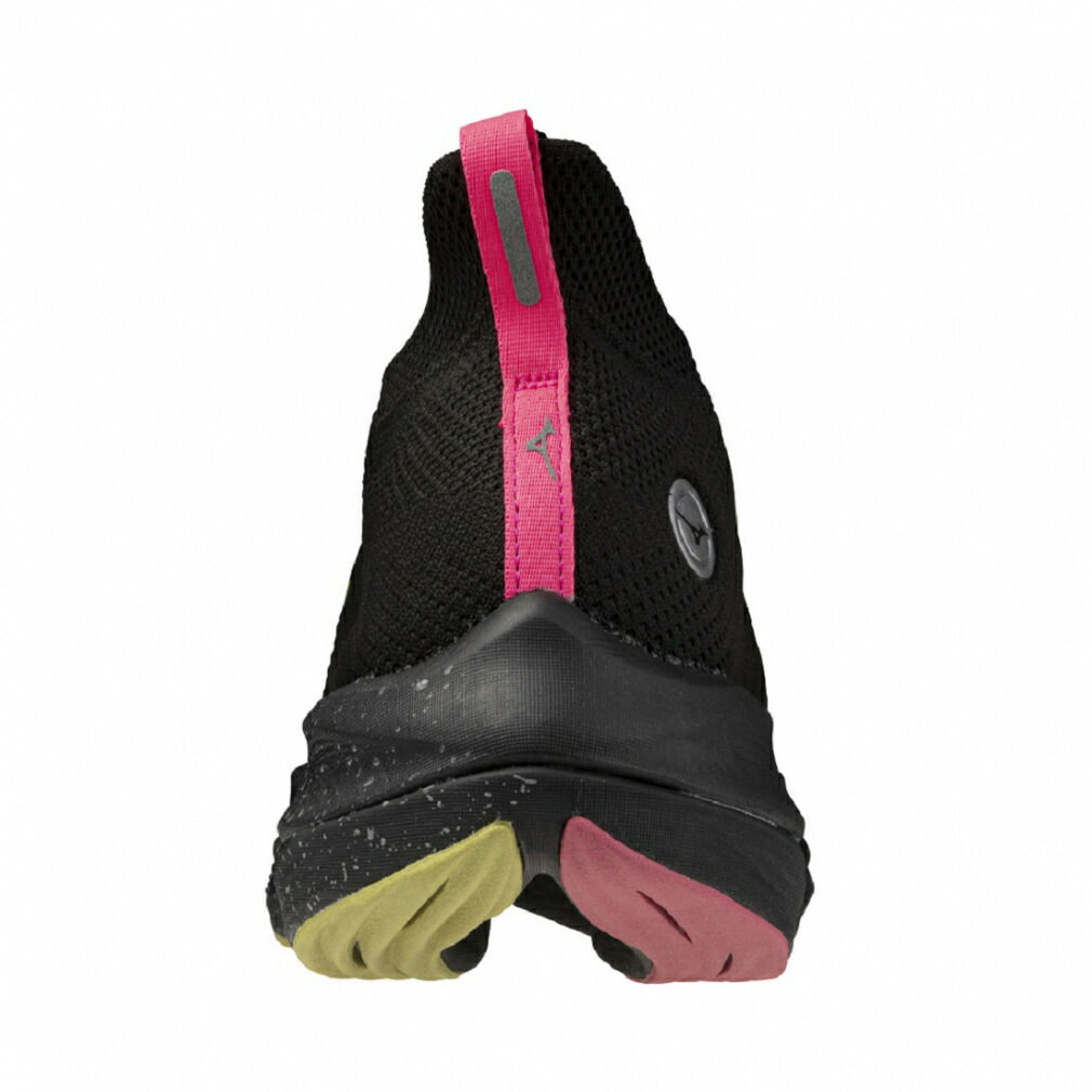 미즈노 MIZUNO 러닝화 네오 비스타 마라톤화 조깅화 2E 블랙x핑크 - 상세 이미지 4