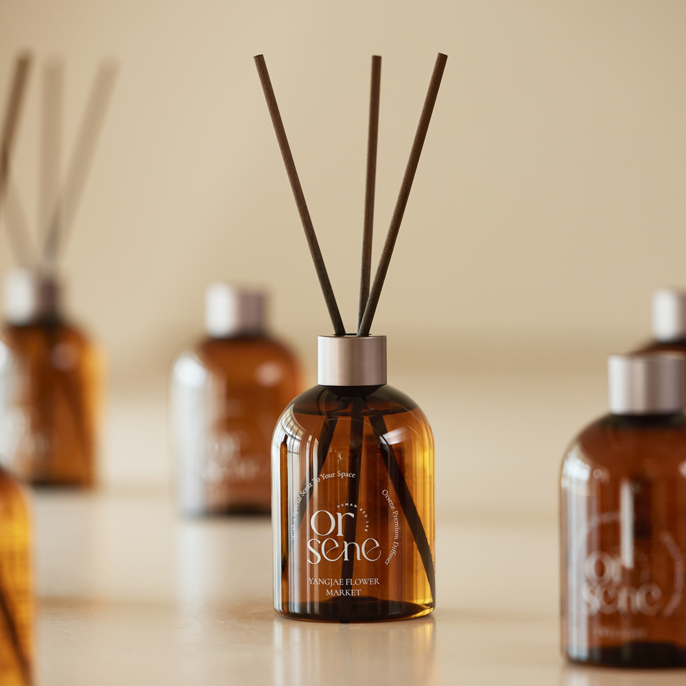 올센느 디퓨저 방향제 실내 화장실 화캉스 인테리어 집들이선물 생화향 250ml 양재꽃시장
