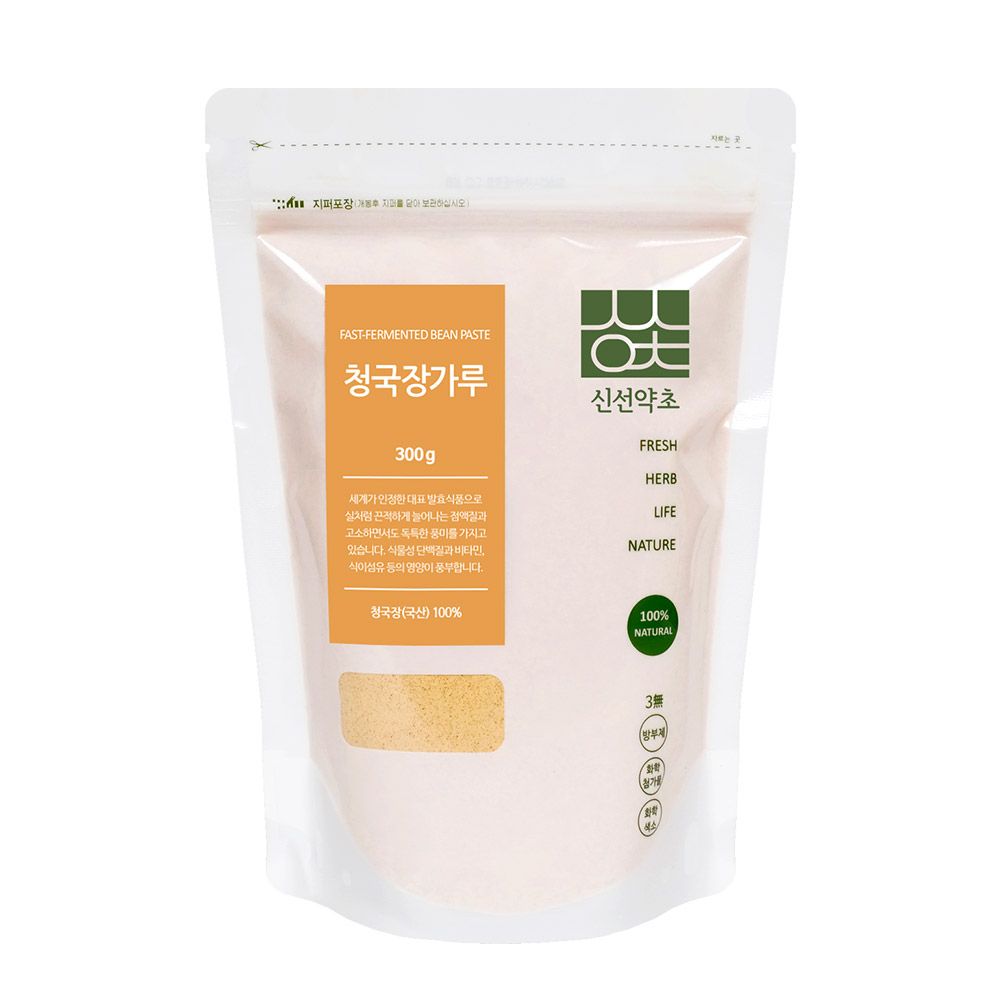청국장 가루 분말 냄새안나는 효능 맛있게 끓이는 방법 300g - 상세 이미지 3