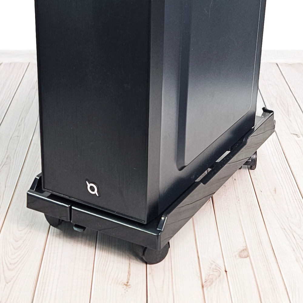 데스크탑 이동식 컴퓨터 PC 본체 받침대 거치대 넓이조절 특대형 이미지 8