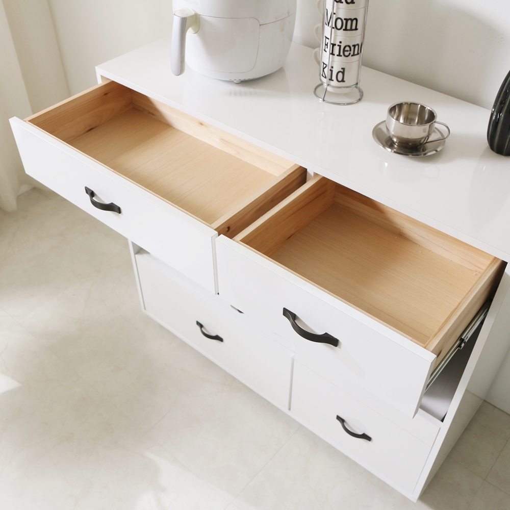 레모노 밥솥레일선반 밥솥장 전자렌지 수납장 선반 다이