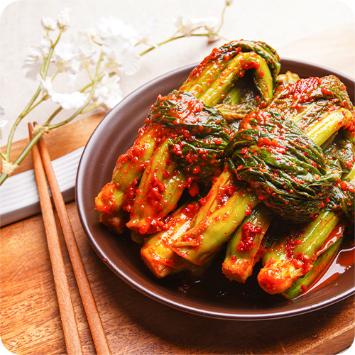 맛있다 전라도 갓김치 1kg 깊고 진한 풍미, 매콤한 여수 갓김치로 밥상 완성 - 상세 이미지 2