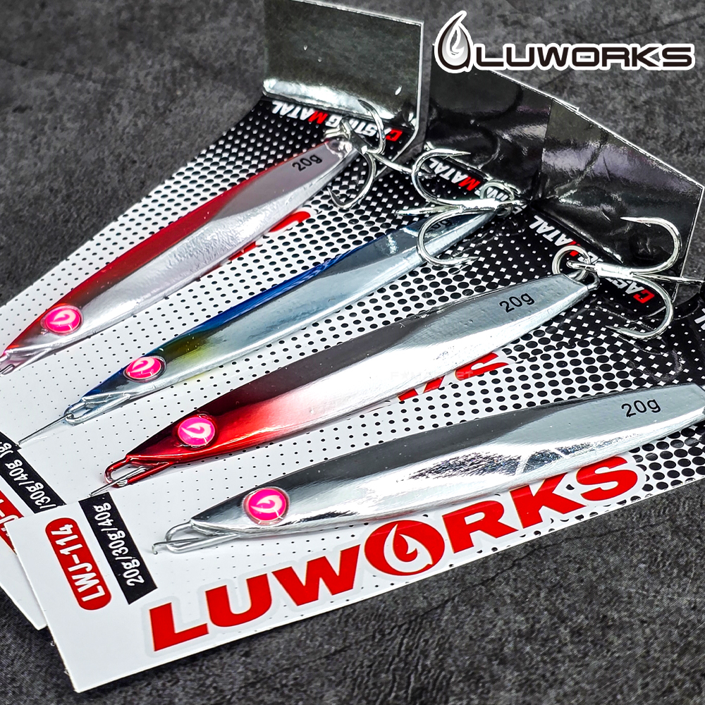 루웍스 LWJ-114 캐스팅 메탈 지그 농어 삼치 우럭 메탈지그 20g - 상세 이미지 3